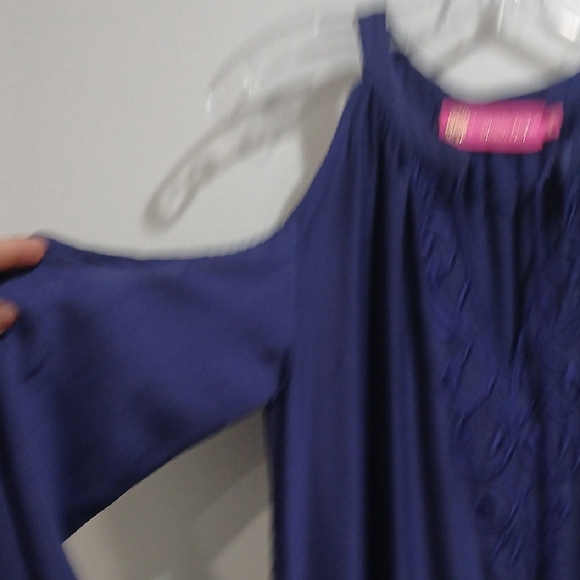 Navy Blue Macbeth Collection Dress, Sz Small, Gentle Used - Picture 3 of 8